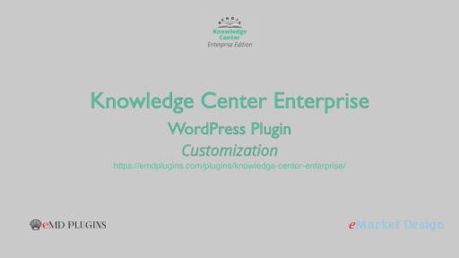 Customize the Experience With an Intuitive and Personalized Knowledge Center