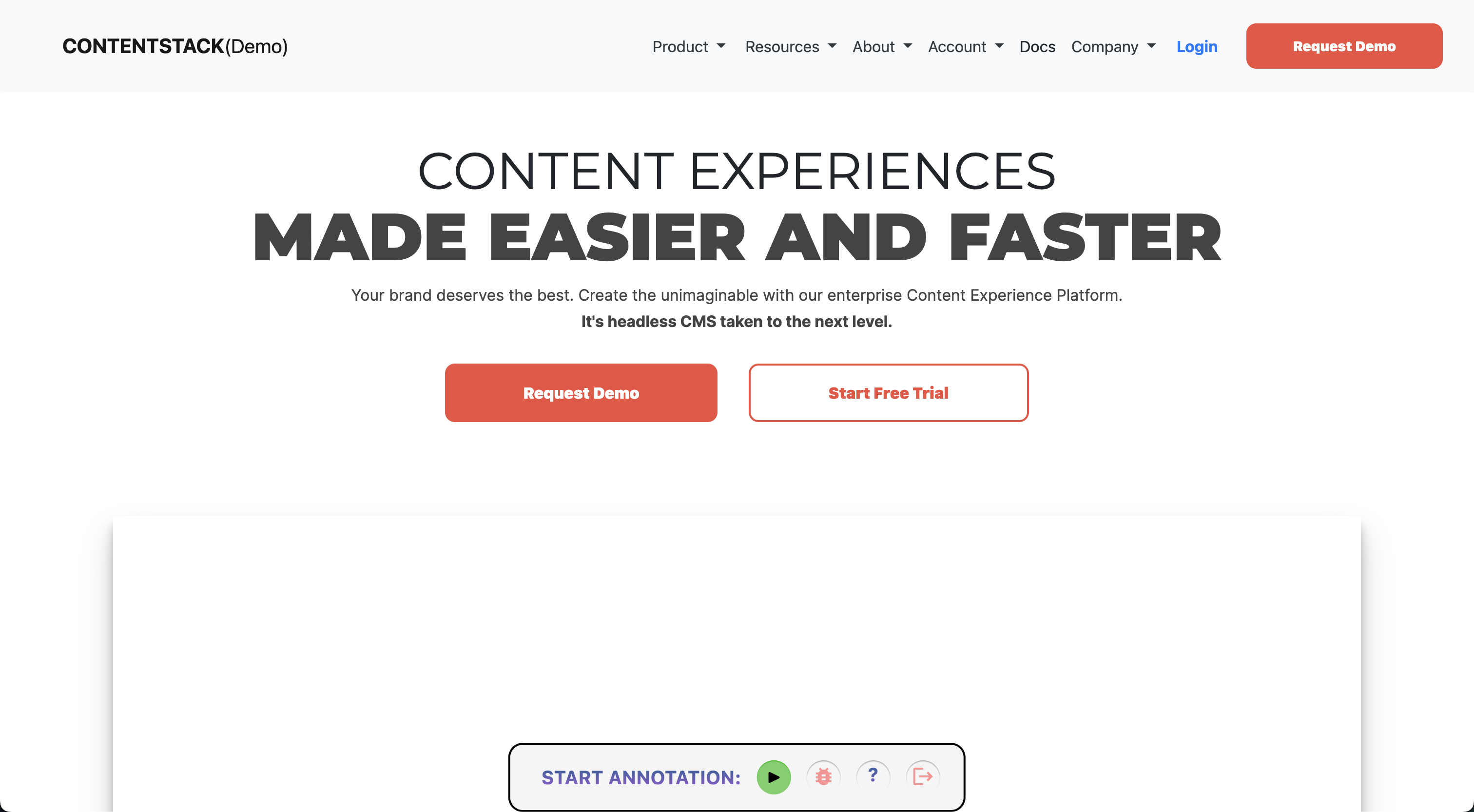 Demo Page