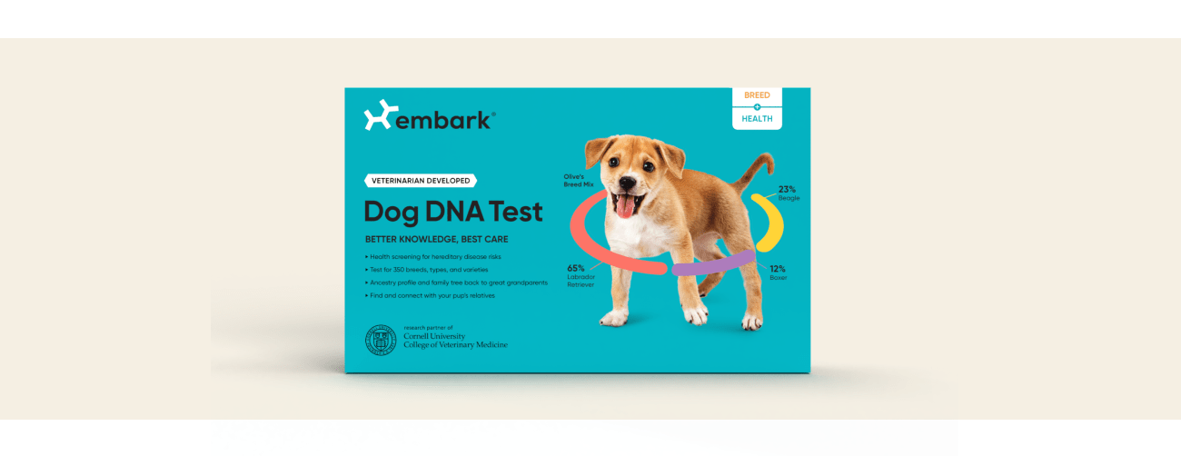 Embark for Breeders dog DNA test kits