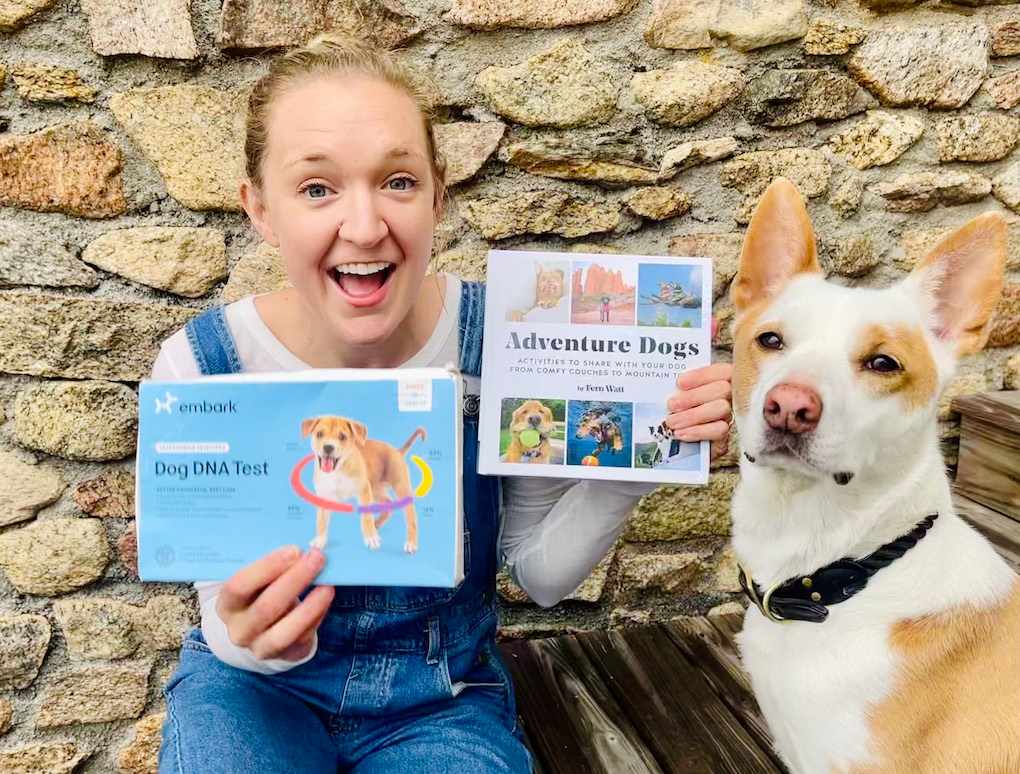 Go to "Adventure Dogs Author Gets Surprising Embark Results" article