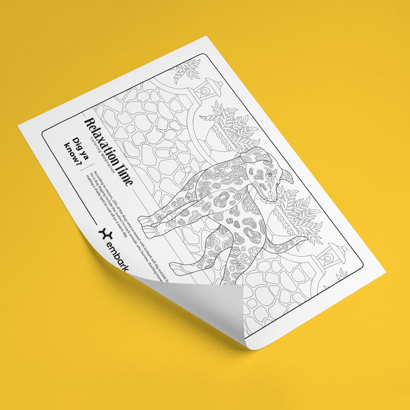 preview of a downloadable coloring sheet