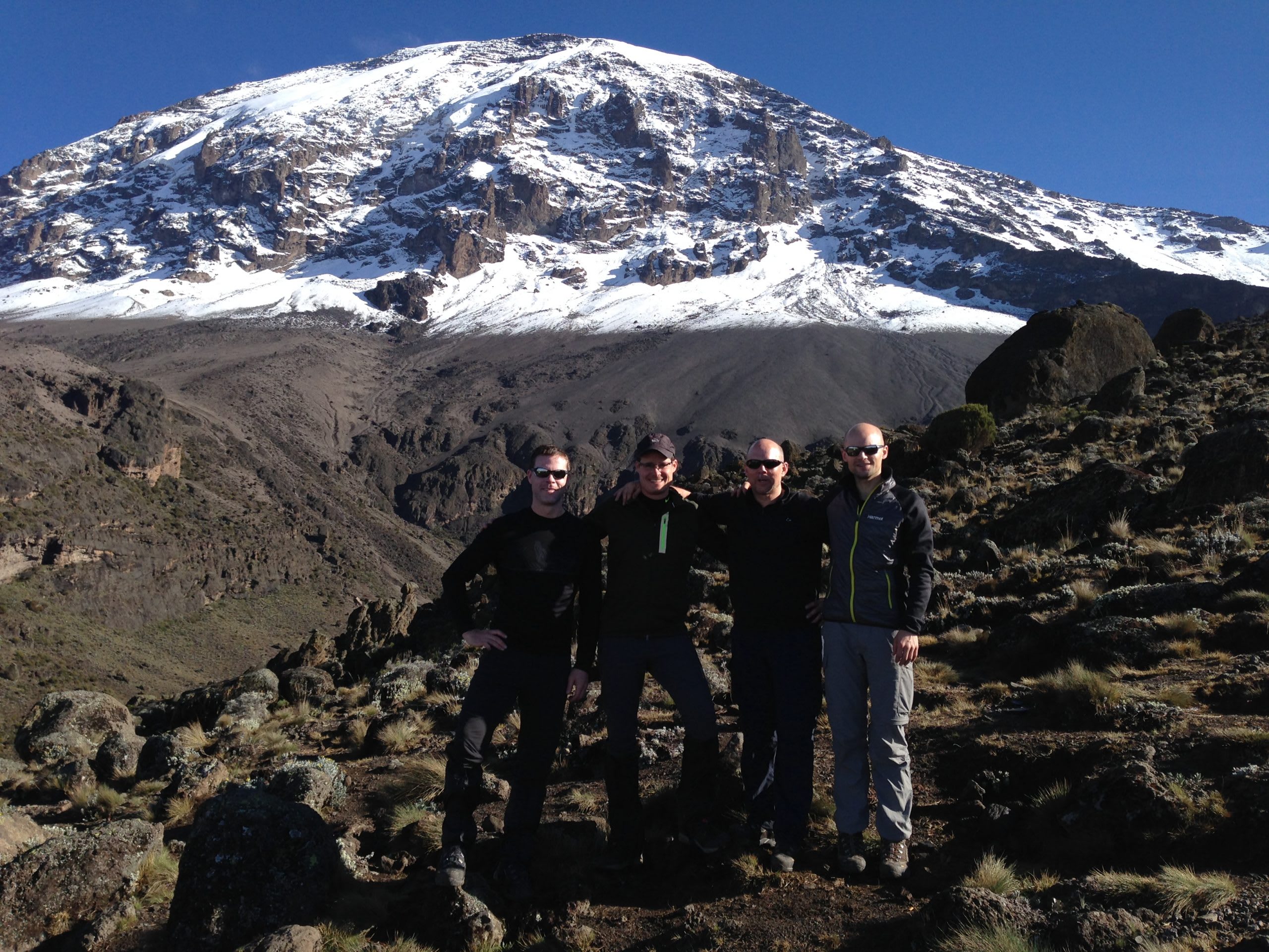 Embark Exploration Co. Training to Climb Mt. Kilimanjaro Our Four