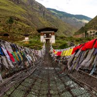 Tamchoe Monastery, Paro province Bhutan.