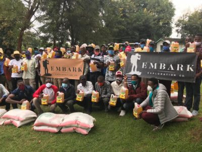Tanzania Staff Receive Donations