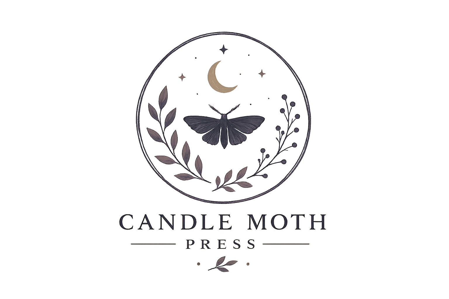 Candle Moth Press logo