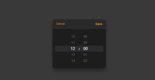 React Time Picker Examples