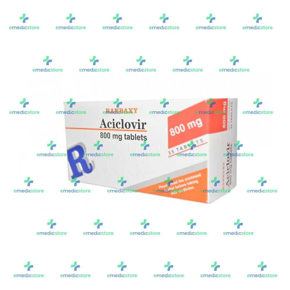 ACYCLOVIR 800MG TABLETS RANBAXY (3MONTHS SUPPLY)