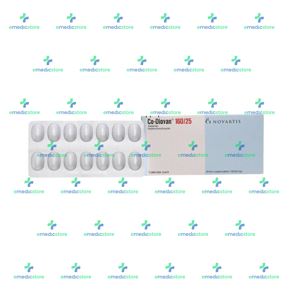 CO-DIOVAN 160/25MG TABLET