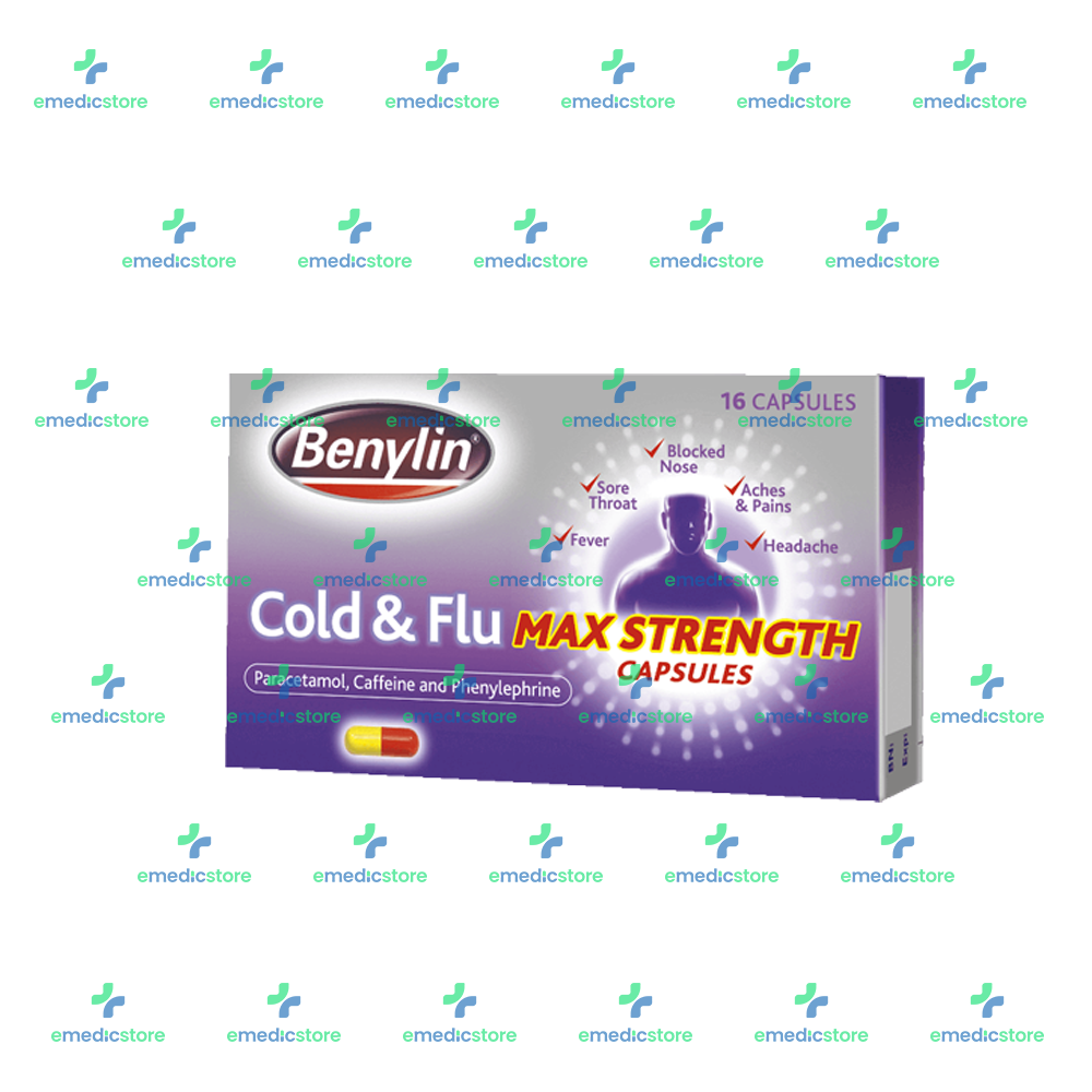 BENYLIN COLD& FLU MAX STRENGTH TABLETS