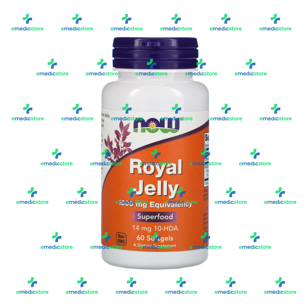 NOW ROYAL JELLY 1500MG CAPSULES