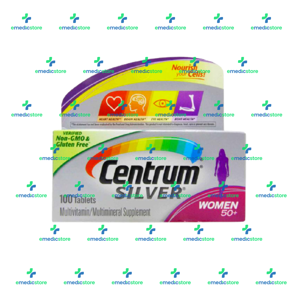 CENTRUM SILVER ADULT 50+MULTIVITAMIN X100TABLETS