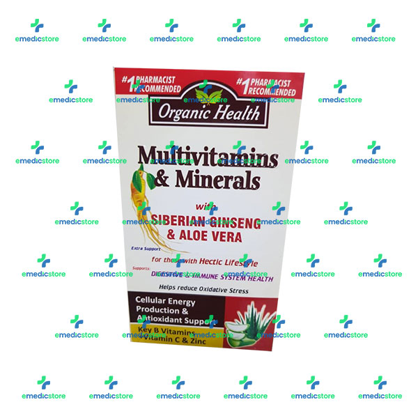 ORGANIC HEALTH MULTIVITAMINS & MINERALS