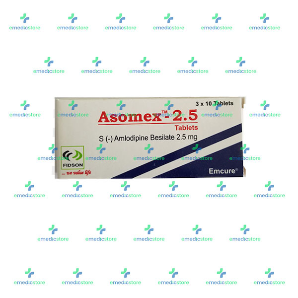 ASOMEX 2.5MG TABLETS