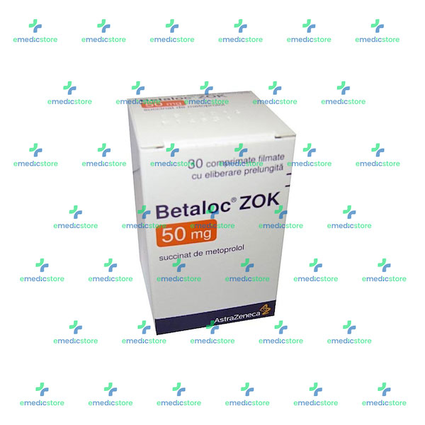 BETALOC ZOK 50MG TABLETS