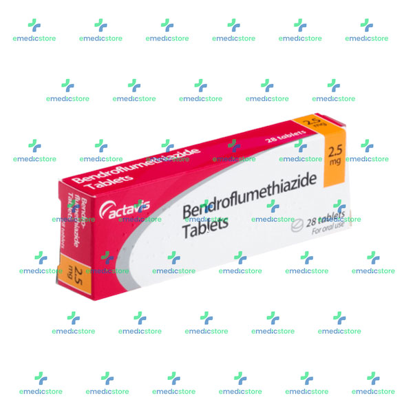 BENDROFLUMETHIAZIDE 2.5MG