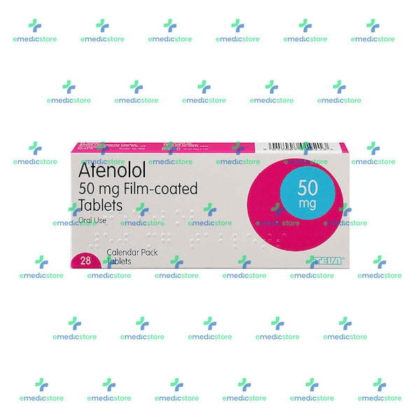 ATENOLOL 50MG TABLETS