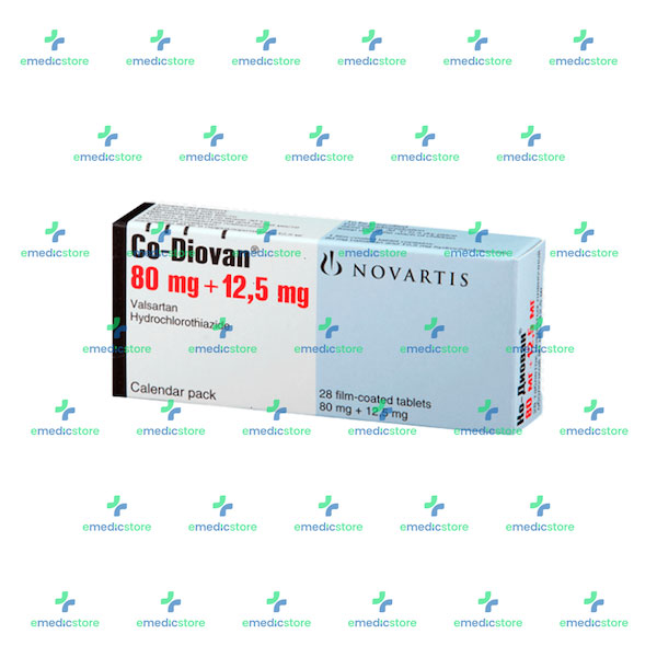 CO-DIOVAN 80/12.5MG TABLET