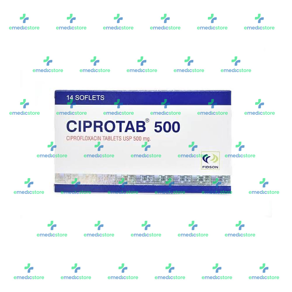 CIPROTAB 500MG (14Softgel)