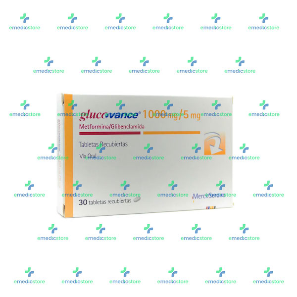 GLUCOVANCE 1000MG/5MG TABLETS