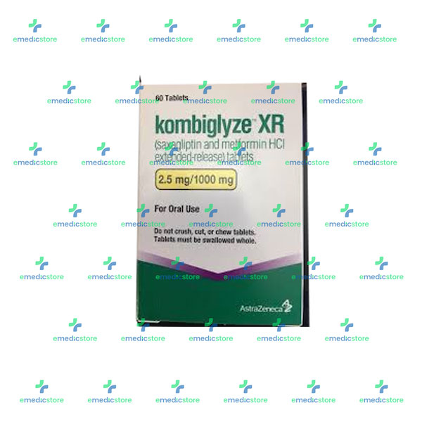 KOMBIGLYZE XR 2.5/1000MG TABLETS