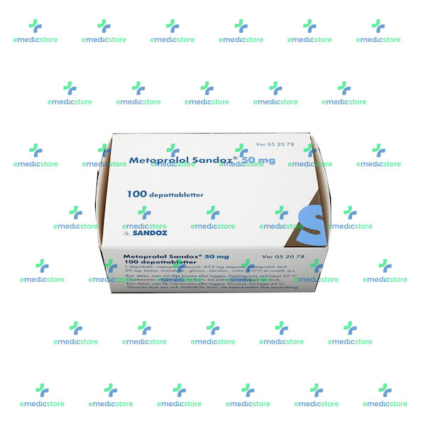 METOPROLOL SANDOZ 50MG