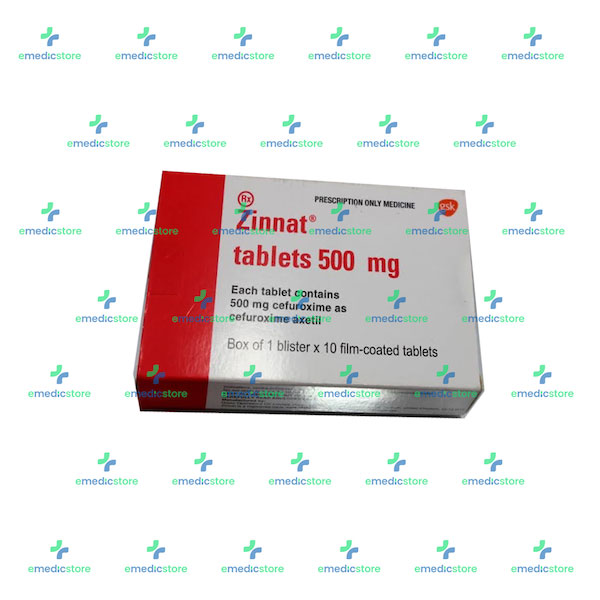 ZINNAT 500MG TABLETS