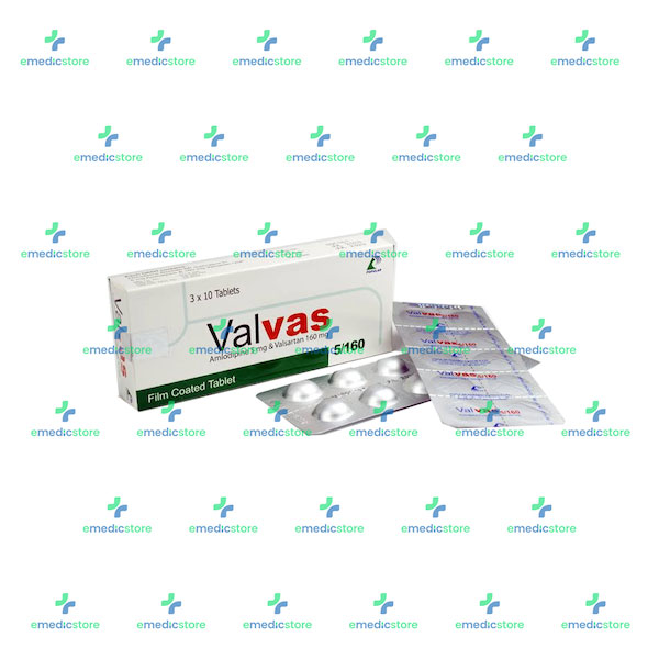 VALVAS 5/160MG TABLET