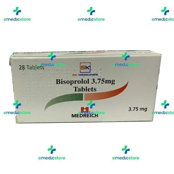 BISOPROLOL FUMARATE 3.75MG X28TABLETS