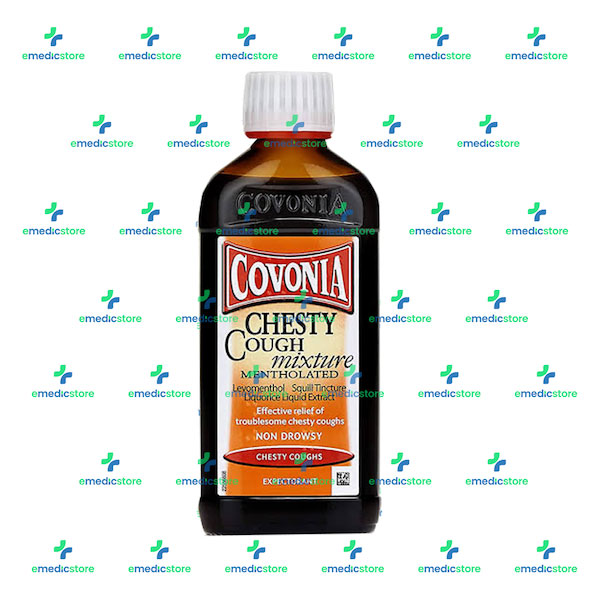 COVONIA CHESTY COUGH WITH MENTHOLATED 150ML SYRUP