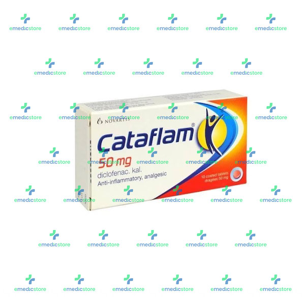 CATAFLAM 50MG TABLET (PACK OF 10SACHETS)