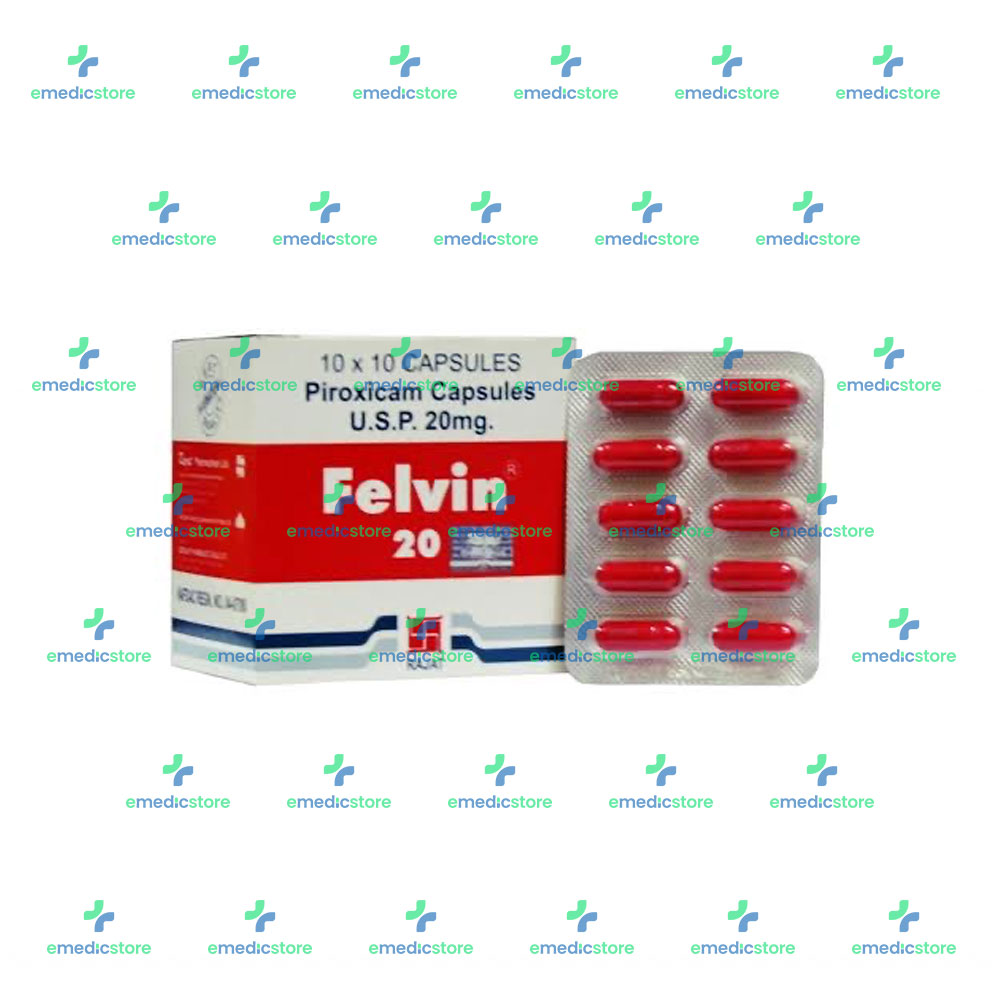 FELVIN 20MG (SACHET OF 10 TABLETS)