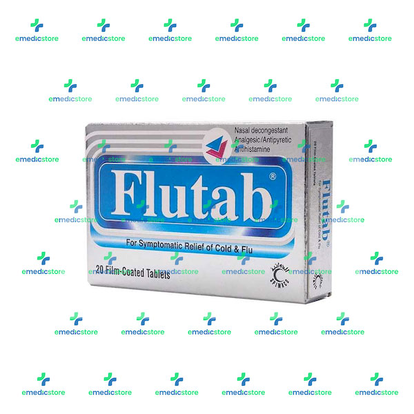 FLUTAB FOR COUGH AND FLU X20TABLETS