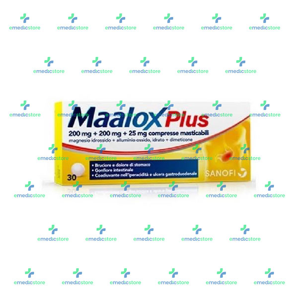 MAALOX PLUS 200/200MG TABLETS