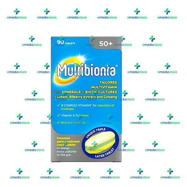 MULTIBIONTA 50+ 90TABLETS