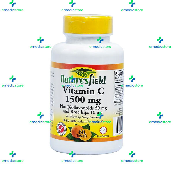 NATURE'S FIELD VITAMIN C 500MG TABLETS BY 100