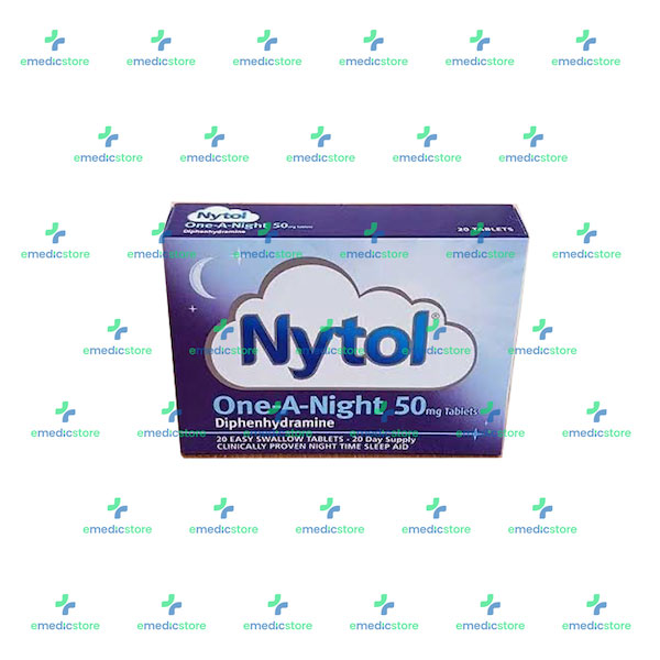 NYTOL 50MG ONE A NIGHT TABLETS X20