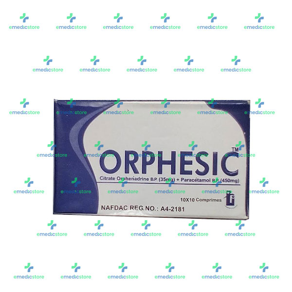 ORPHESIC 35MG/450MG TABLET