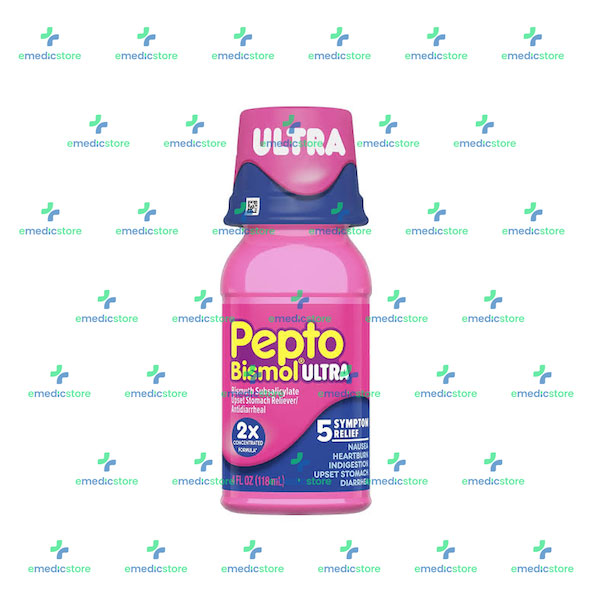 PEPTO BISMOL ULTRA 5 SYMPTOM RELIEF 118ML SYRUP