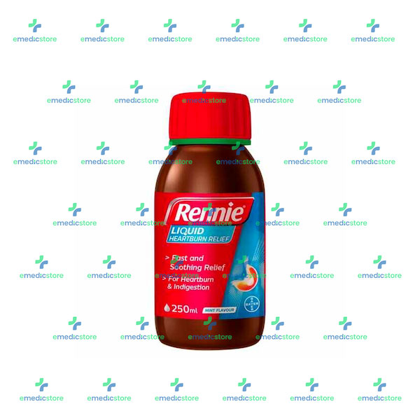 RENNIE HEARTBURN RELIEF 250ML SYRUP