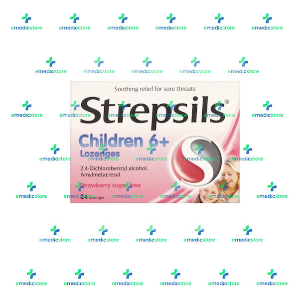 STREPSILS CHILDREN 6+ 24XLOZENGES