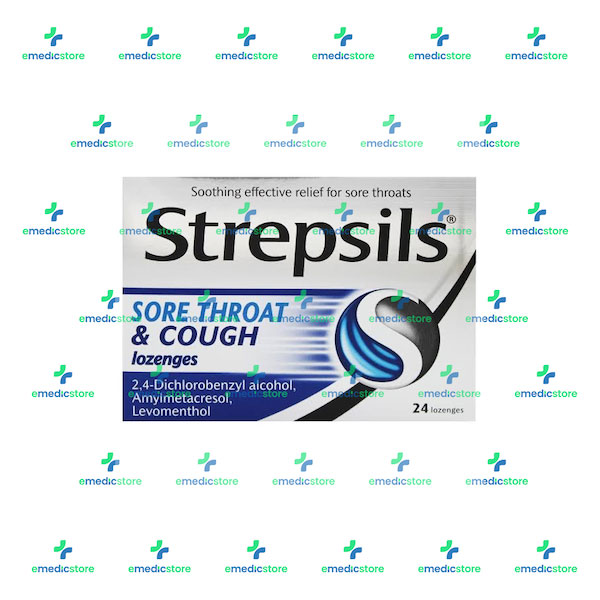 STREPSILS SORE THROAT AND COUGH LOZENGES