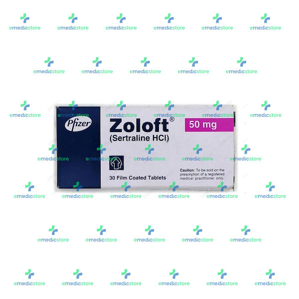 ZOLOFT SERTALINE 50MG TABLET