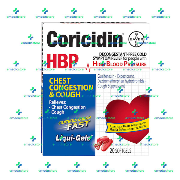 CORICIDIN HBP  SOFTGEL