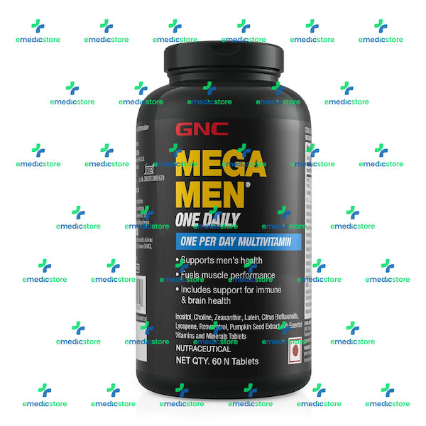 GNC MEGA MEN ONE DAILY BY 60TABLETS