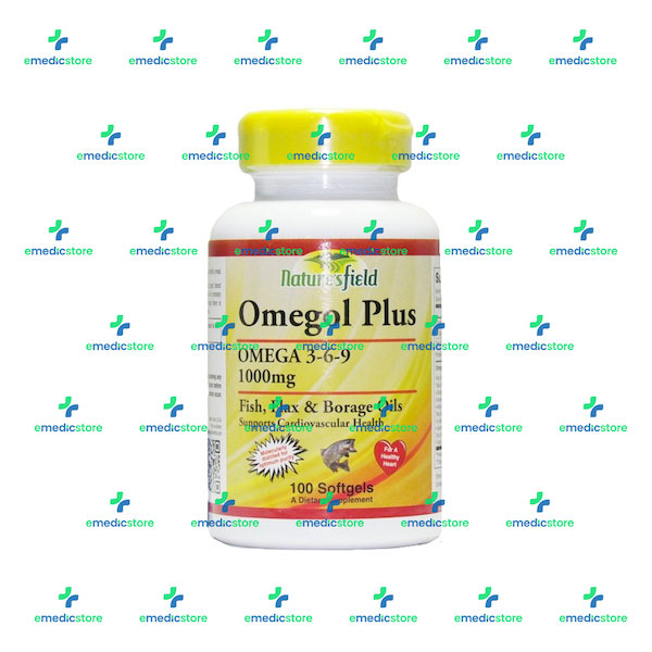 NATURE'S FIELD OMEGOL (OMEGA-3) 12000 BY 100 SOFTGEL