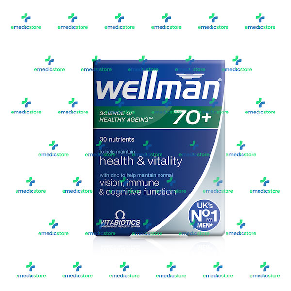 WELLMAN 70+ BY 30 CAPSULES