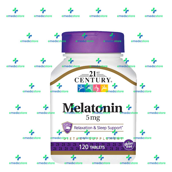 21ST CENTURY MELATONIN 5MG X1200TABLETS