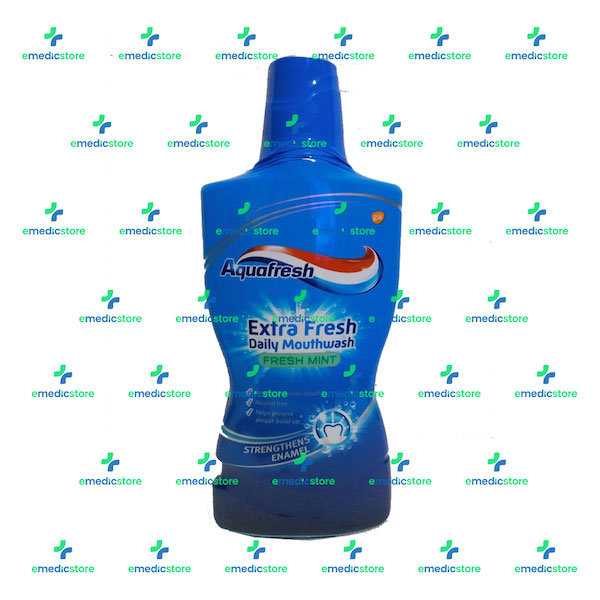 AQUA FRESH EXTRA MINT MOUTHWASH