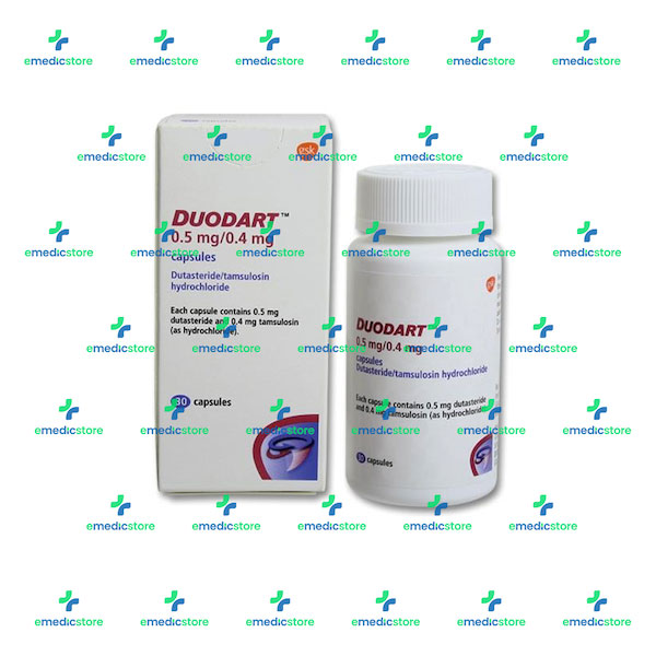 DUODART 0.5MG/0.4MG BY 30 CAPSULES 