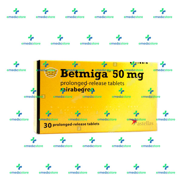 BETMIGA MIRABEGRON 50MG TABLETS